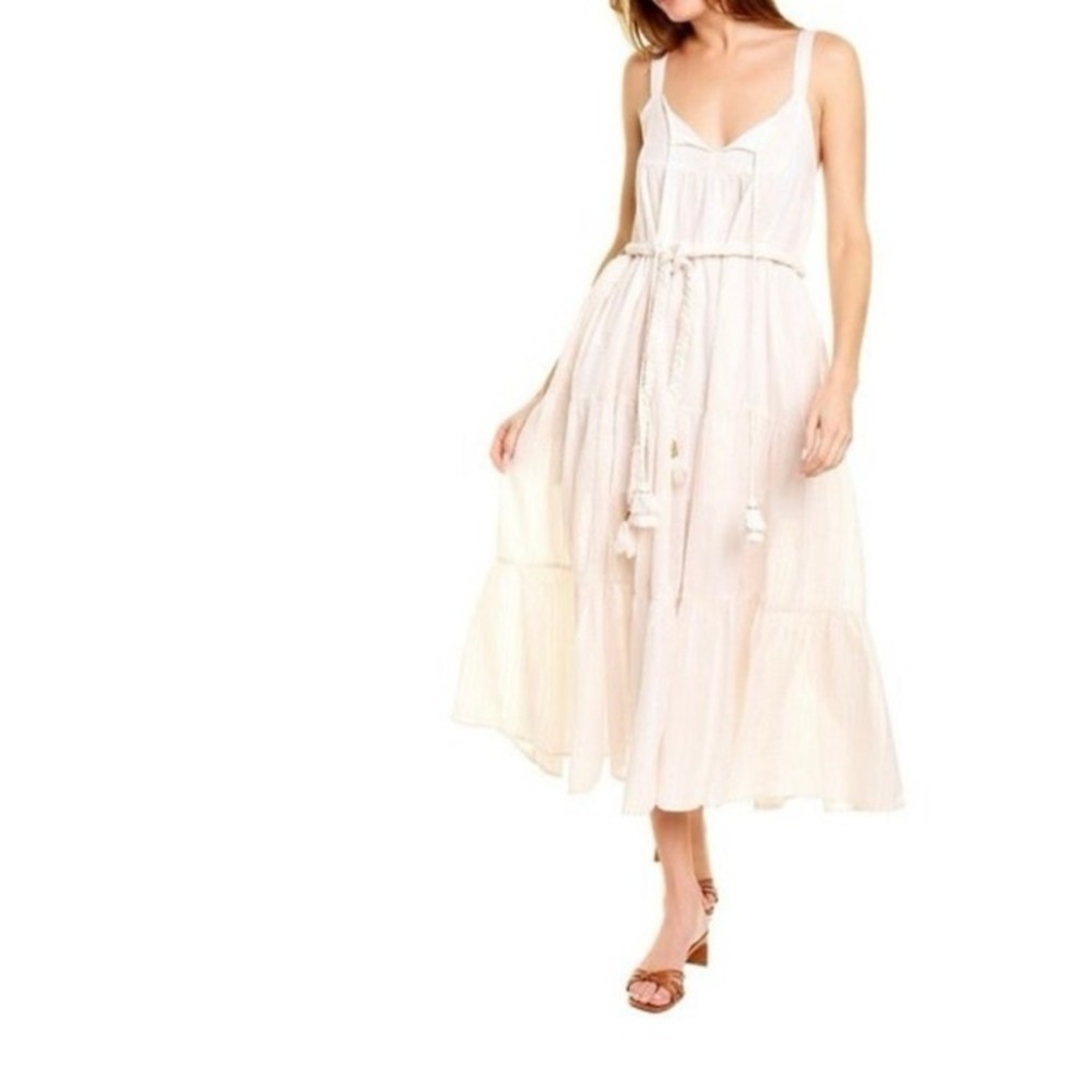 Karina Grimaldi Tiered Maxi‎ Dress